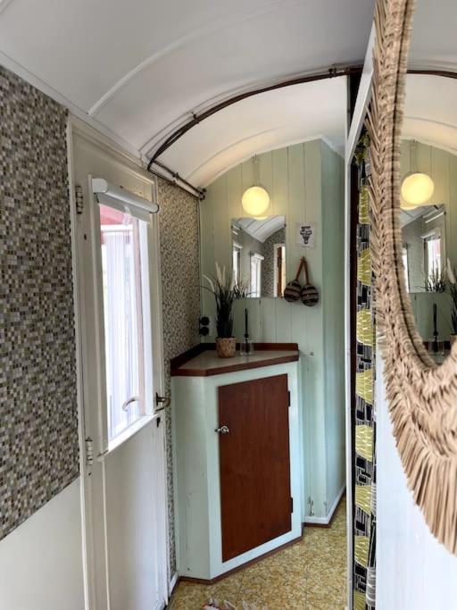 欧登塞Fjordhytten. Rebuild Train Wagon From 1937.公寓 外观 照片